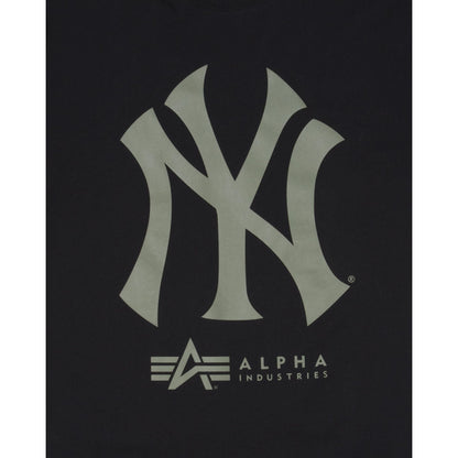 Alpha Industries X New York Yankees Black T-Shirt