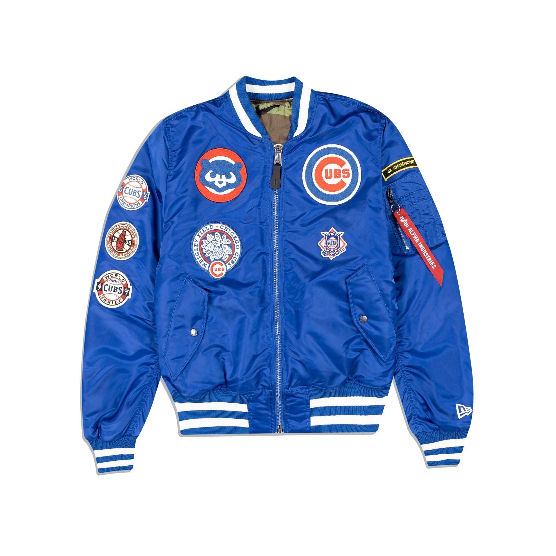 Alpha Industries X Chicago Cubs MA-1 Bomber Jacket