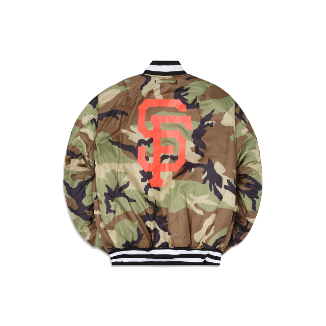 Alpha Industries X San Francisco Giants MA-1 Bomber Jacket