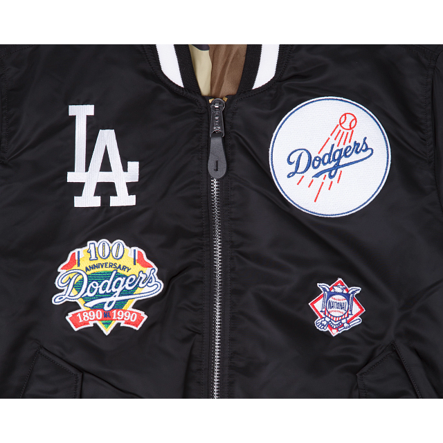 Alpha Industries X Los Angeles Dodgers MA-1 Bomber Jacket