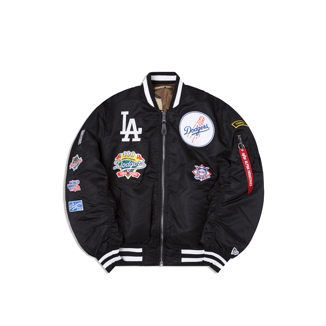 Alpha Industries X Los Angeles Dodgers MA-1 Bomber Jacket