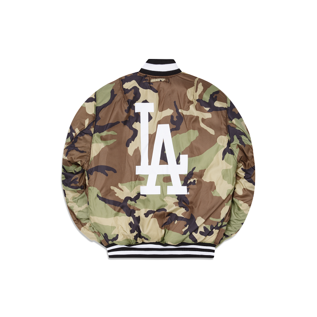 Alpha Industries X Los Angeles Dodgers MA-1 Bomber Jacket