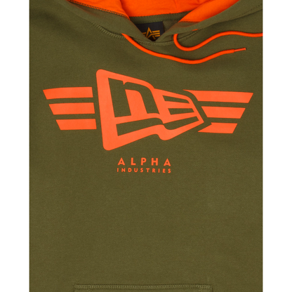 Alpha Industries X New Era Green Hoodie