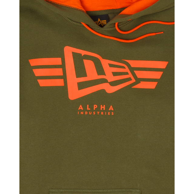 Alpha Industries X New Era Green Hoodie