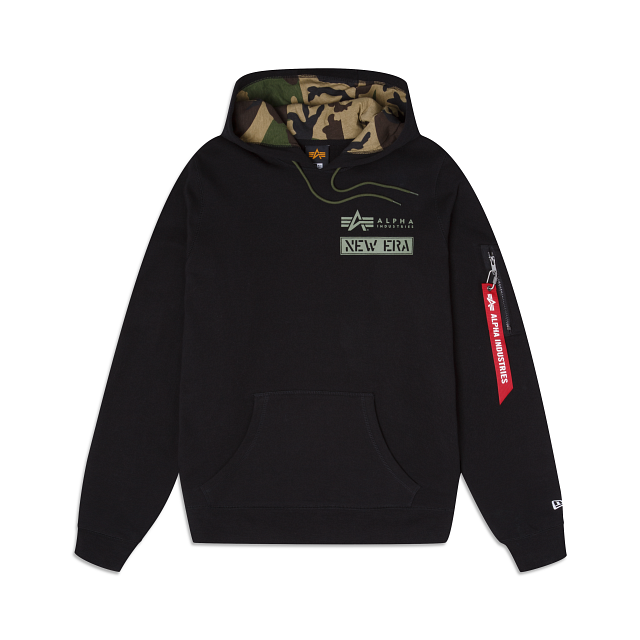 Alpha Industries X New Era Black Hoodie