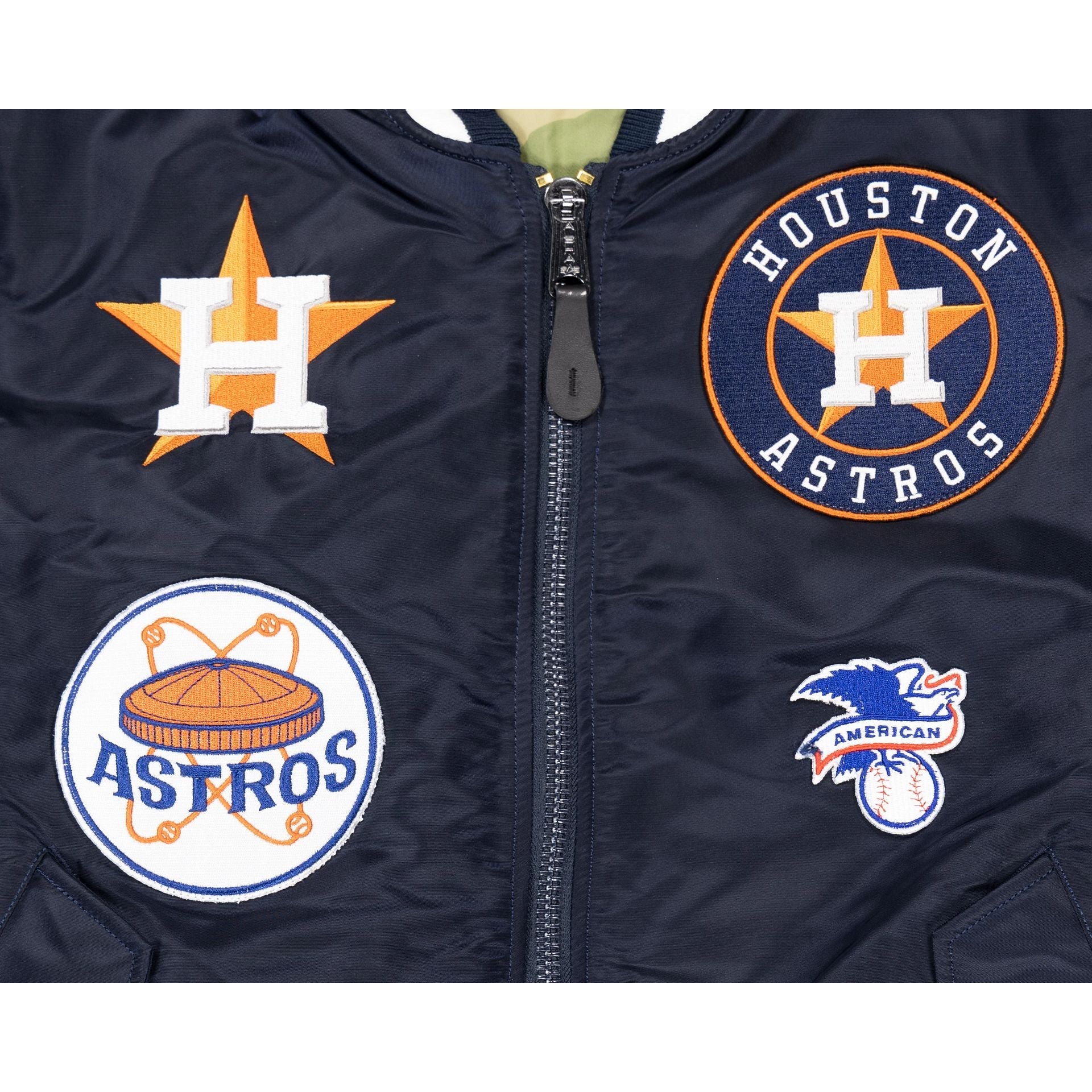 Alpha Industries X Houston Astros MA-1 Bomber Jacket