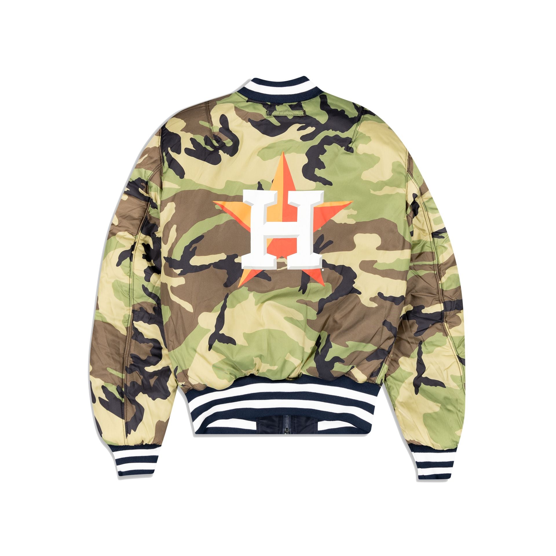 Alpha Industries X Houston Astros MA-1 Bomber Jacket