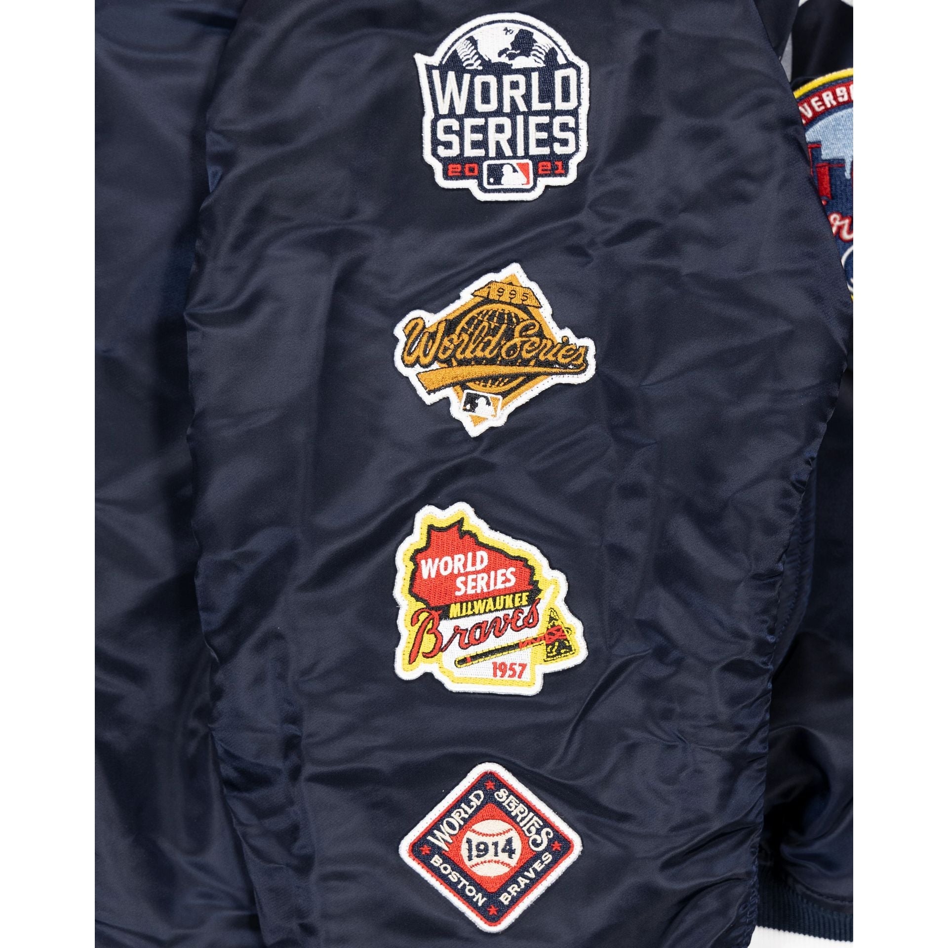 Alpha Industries X Atlanta Braves MA-1 Bomber Jacket