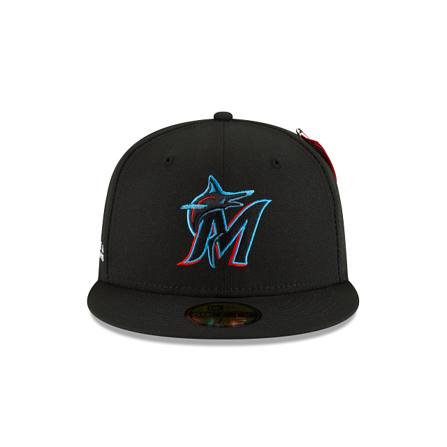 Alpha Industries X Miami Marlins 59FIFTY Fitted Hat