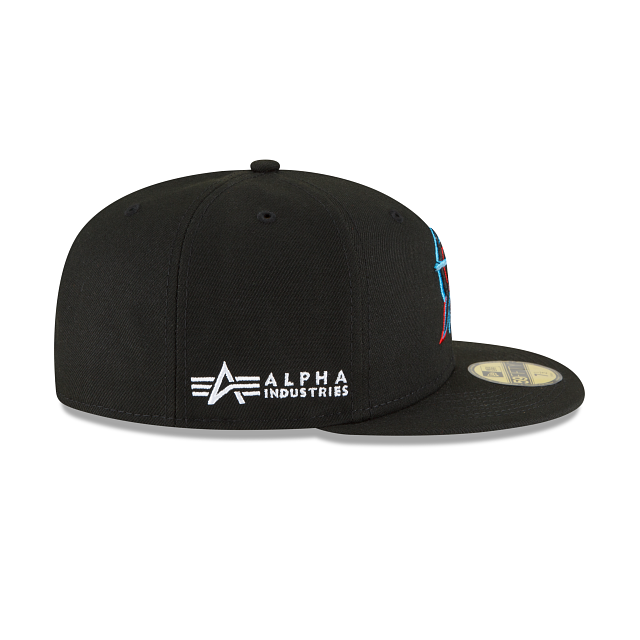 Alpha Industries X Miami Marlins 59FIFTY Fitted Hat