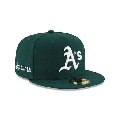 Alpha Industries X Oakland Athletics 59FIFTY Fitted Hat