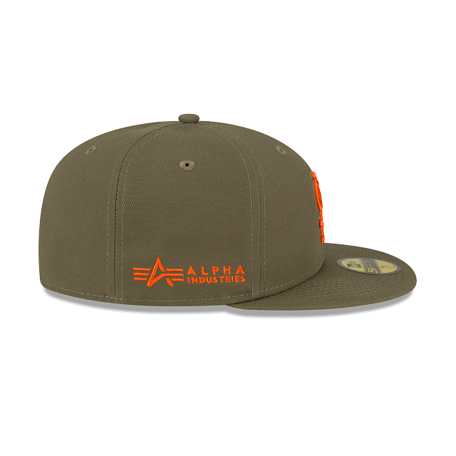 Alpha Industries X St. Louis Cardinals Green 59FIFTY Fitted Hat