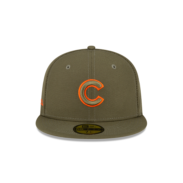 Alpha Industries X Chicago Cubs Green 59FIFTY Fitted Hat