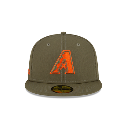 Alpha Industries X Arizona Diamondbacks Green 59FIFTY Fitted Hat