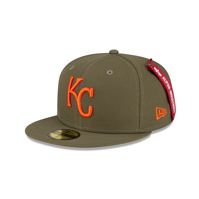 Alpha Industries X Kansas City Royals Green 59FIFTY Fitted Hat