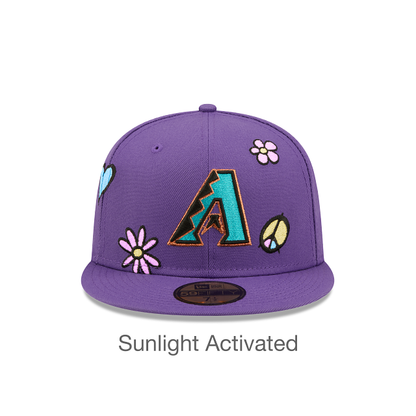 Arizona Diamondbacks Sunlight Pop 59FIFTY Fitted Hat