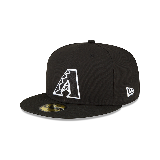 Arizona Diamondbacks Sidepatch Black 59FIFTY Fitted Hat