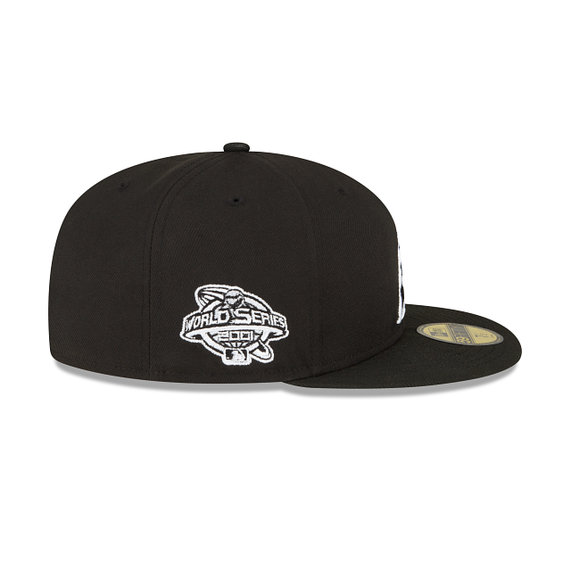 Arizona Diamondbacks Sidepatch Black 59FIFTY Fitted Hat