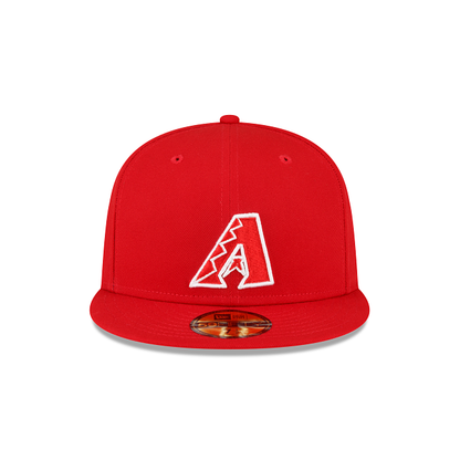 Arizona Diamondbacks Sidepatch Red 59FIFTY Fitted Hat