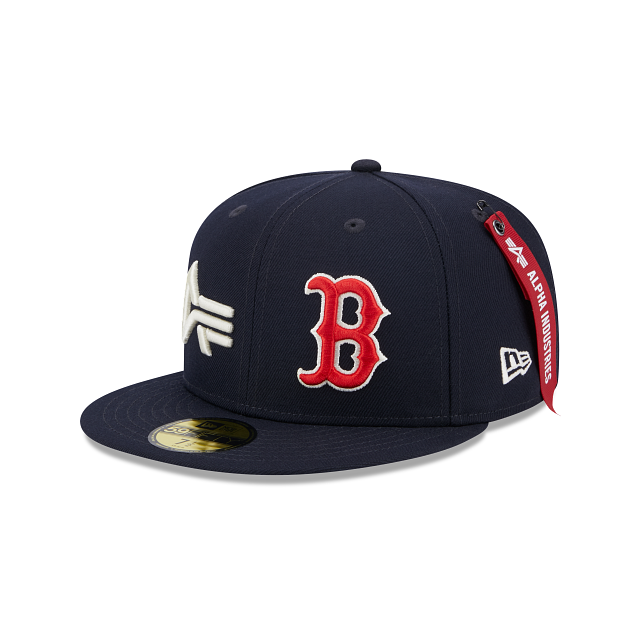 Alpha Industries X Boston Red Sox Dual Logo 59FIFTY Fitted Hat