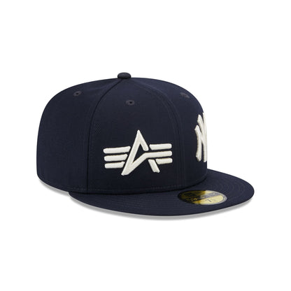 Alpha Industries X New York Yankees Dual Logo 59FIFTY Fitted Hat