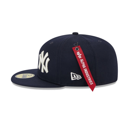 Alpha Industries X New York Yankees Dual Logo 59FIFTY Fitted Hat