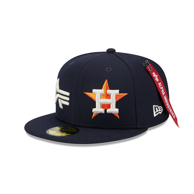 Alpha Industries X Houston Astros Dual Logo 59FIFTY Fitted Hat