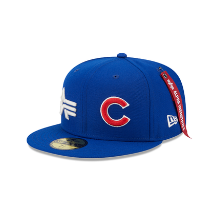 Alpha Industries X Chicago Cubs Dual Logo 59FIFTY Fitted Hat