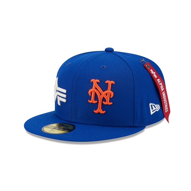 Alpha Industries X New York Mets Dual Logo 59FIFTY Fitted Hat