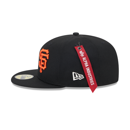 Alpha Industries X San Francisco Giants Dual Logo 59FIFTY Fitted Hat