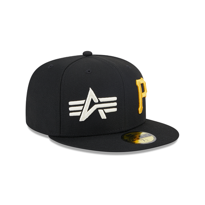 Alpha Industries X Pittsburgh Pirates Dual Logo 59FIFTY Fitted Hat