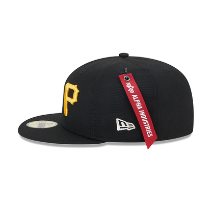 Alpha Industries X Pittsburgh Pirates Dual Logo 59FIFTY Fitted Hat