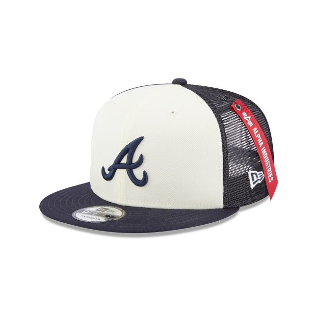 Alpha Industries X Atlanta Braves 9FIFTY Snapback Hat