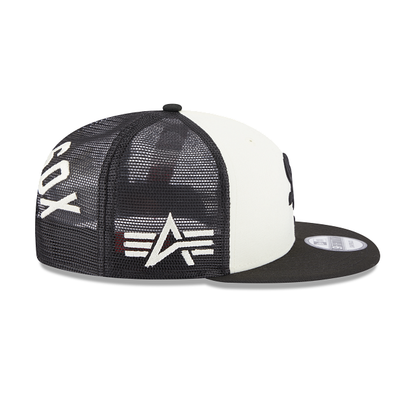 Alpha Industries X Chicago White Sox 9FIFTY Snapback Hat