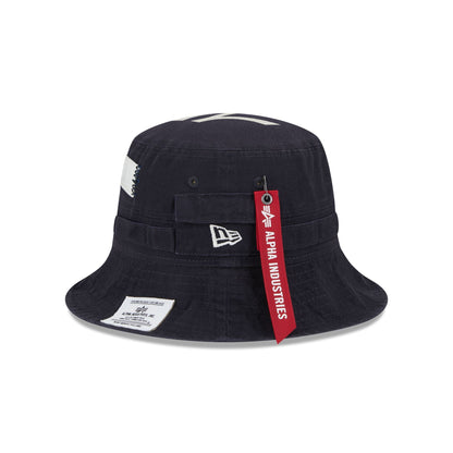 Alpha Industries X New York Yankees Adventure Bucket Hat