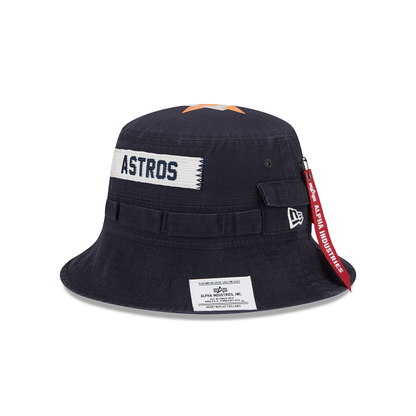 Alpha Industries X Houston Astros Adventure Bucket Hat