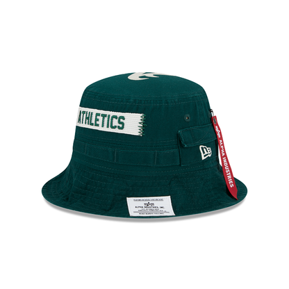 Alpha Industries X Oakland Athletics Adventure Bucket Hat