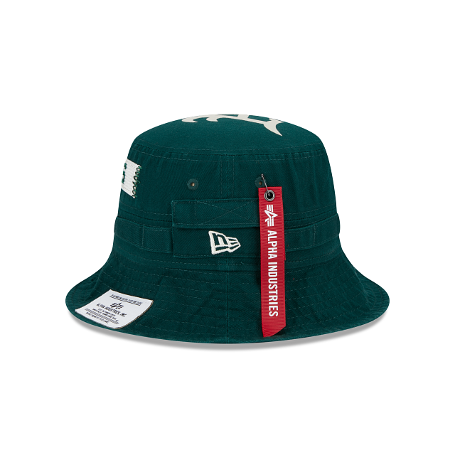 Alpha Industries X Oakland Athletics Adventure Bucket Hat