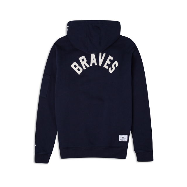 Alpha Industries X Atlanta Braves Zipper Hoodie