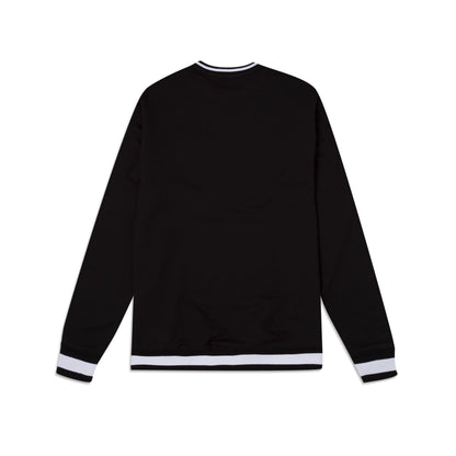 Atlanta Braves Logo Select Black Crewneck