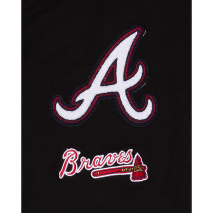 Atlanta Braves Logo Select Black Hoodie