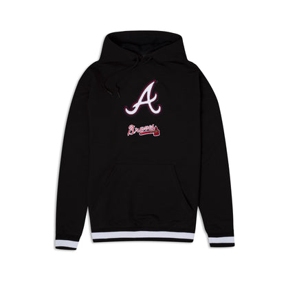 Atlanta Braves Logo Select Black Hoodie