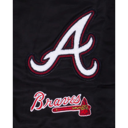 Atlanta Braves Logo Select Black Jacket