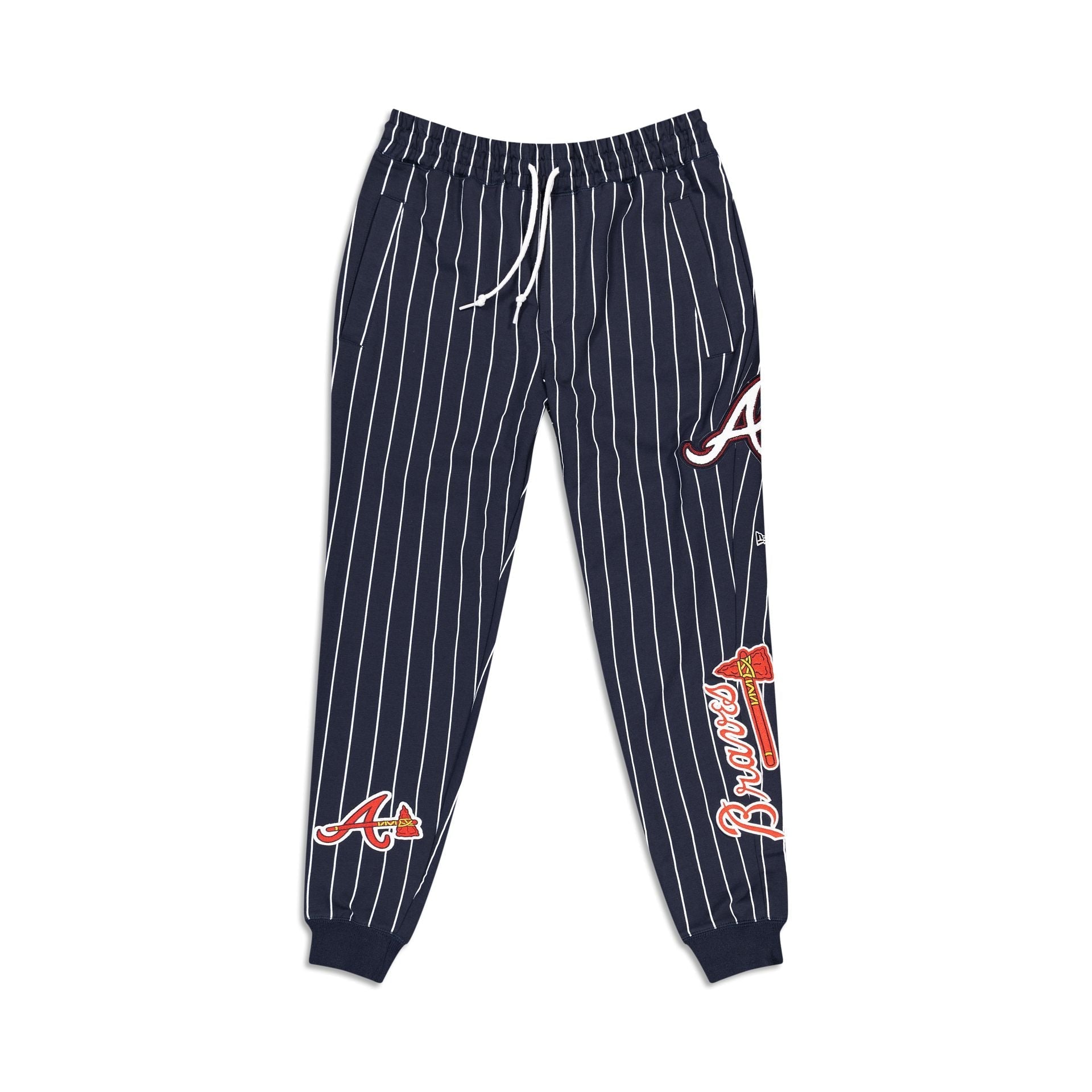 Atlanta Braves Logo Select Pinstripe Jogger