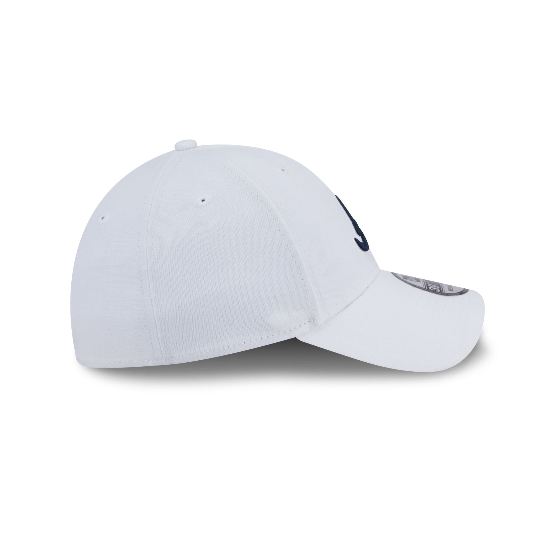 Atlanta Braves Optic White 39THIRTY Stretch Fit Hat