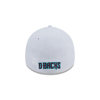 Arizona Diamondbacks Optic White 39THIRTY Stretch Fit Hat