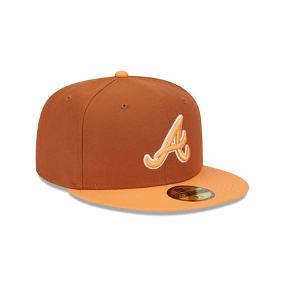 Atlanta Braves Color Pack Earthy Brown 59FIFTY Fitted Hat