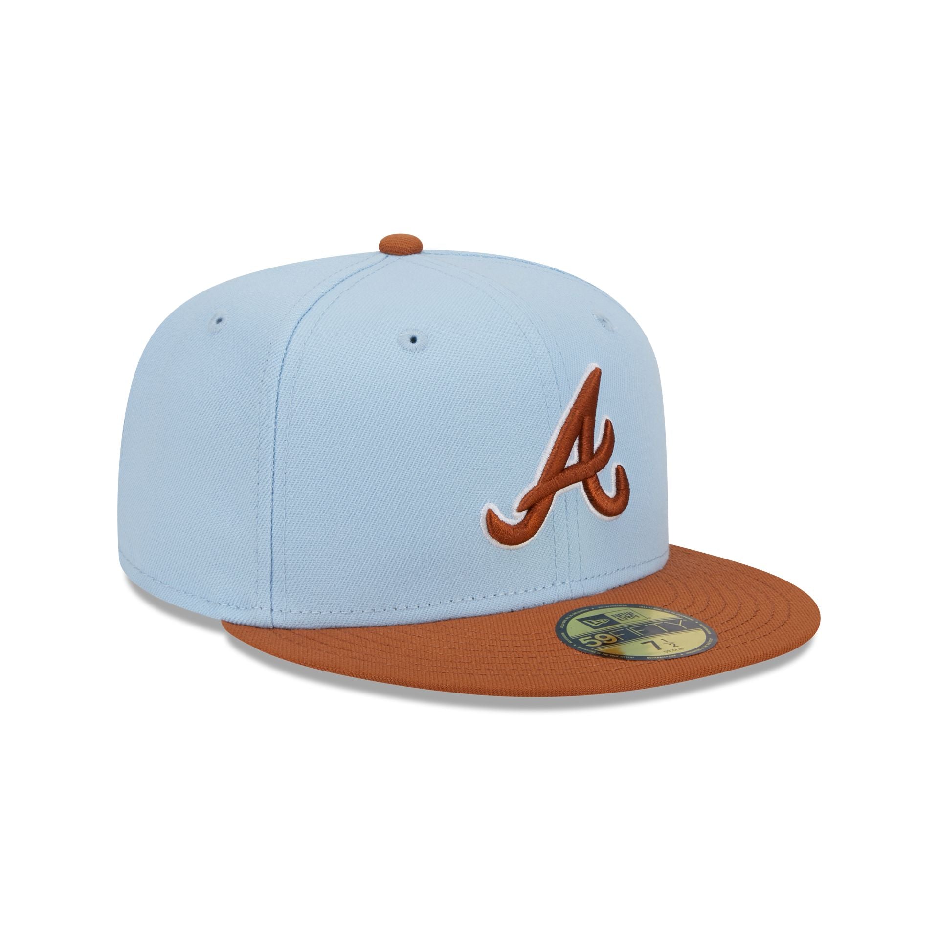 Atlanta Braves Color Pack Glacial Blue 59FIFTY Fitted Hat