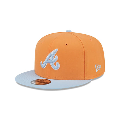 Atlanta Braves Color Pack Orange Glaze 9FIFTY Snapback Hat