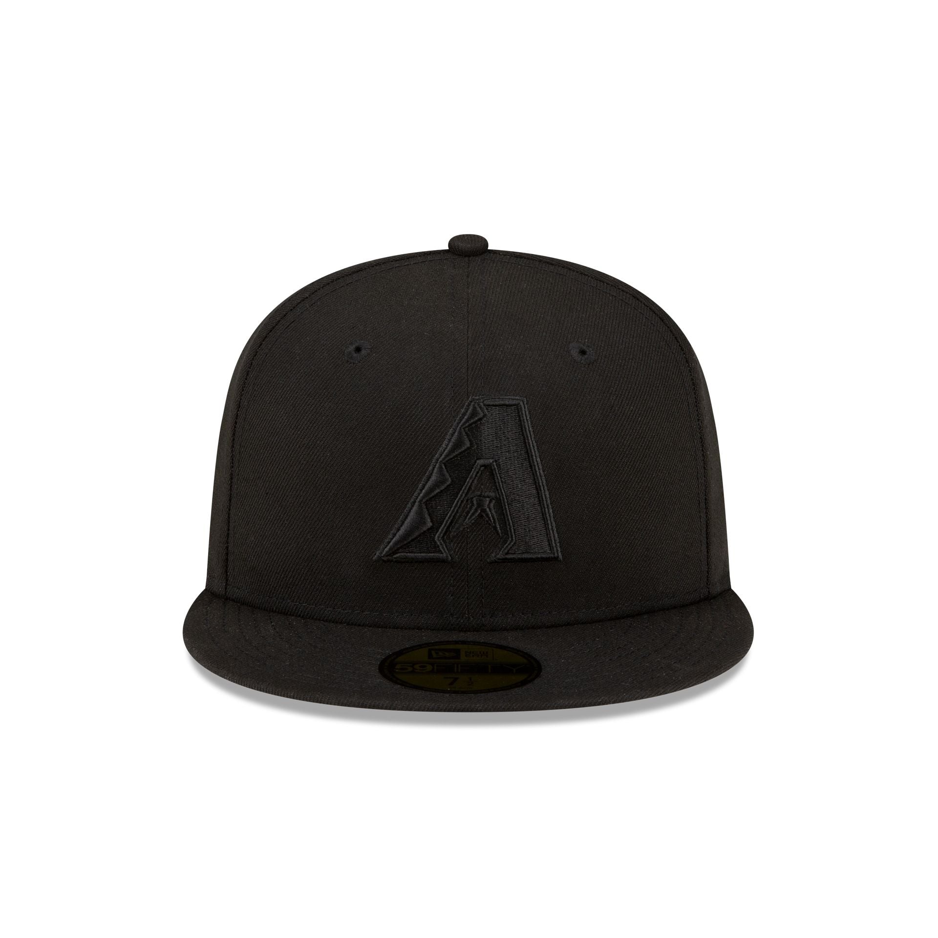 Arizona Diamondbacks Basic Black on Black Game 59FIFTY Fitted Hat